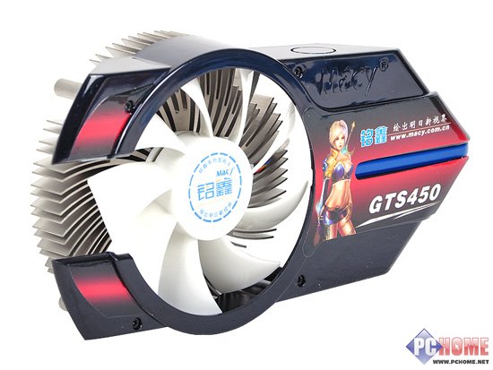 不拆散热可除尘 另角度评铭鑫GTS450